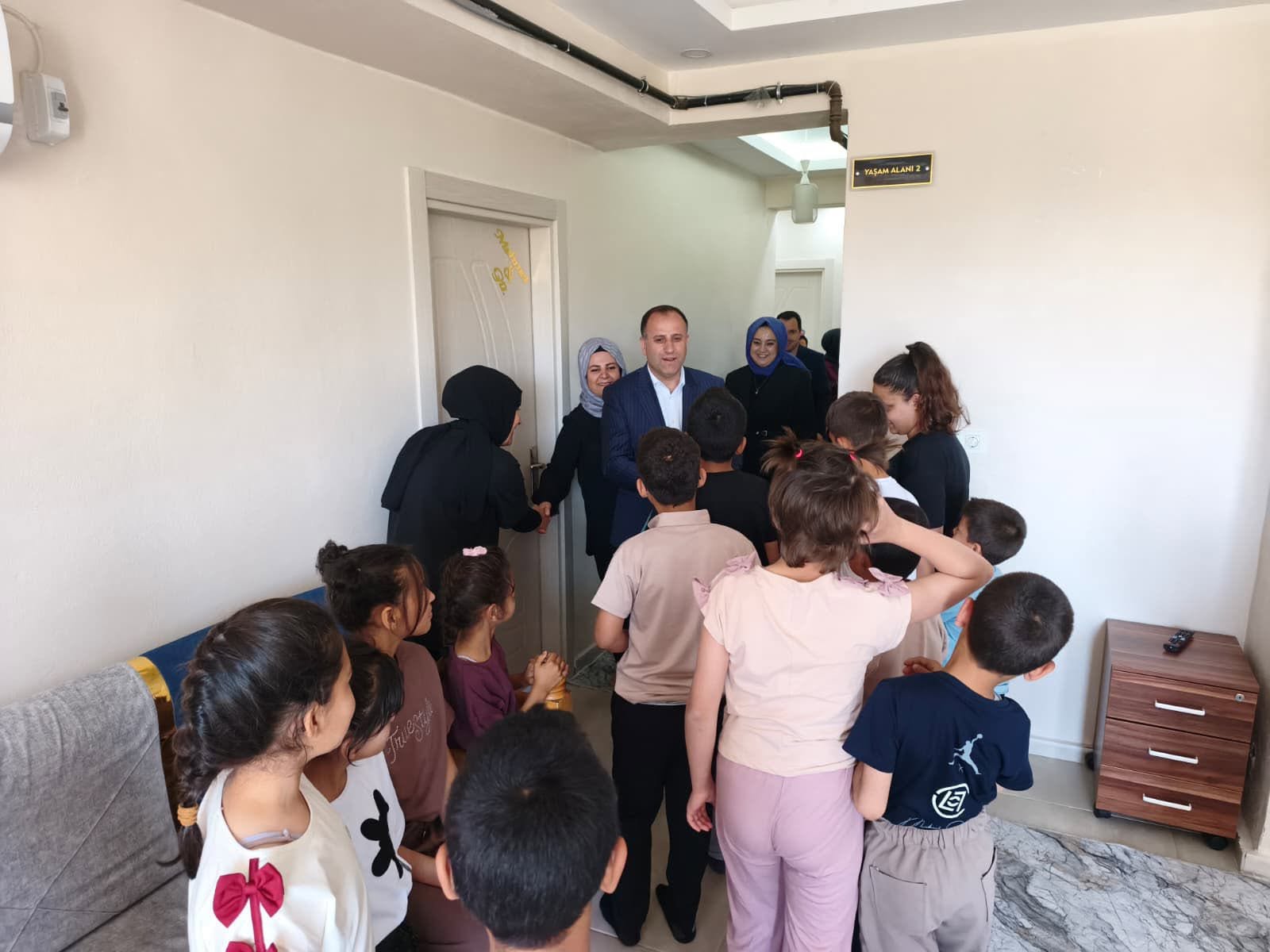 İlk Kabul Şanlıurfa Güllübağ Çocuk Evleri Sitemizdeki Çocuklarımızla Bayramlaştık.