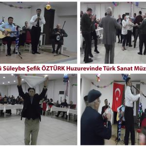 Huzurevinde Türk Sanat Müziği Konseri Düzenlendi - fotoğraf 2