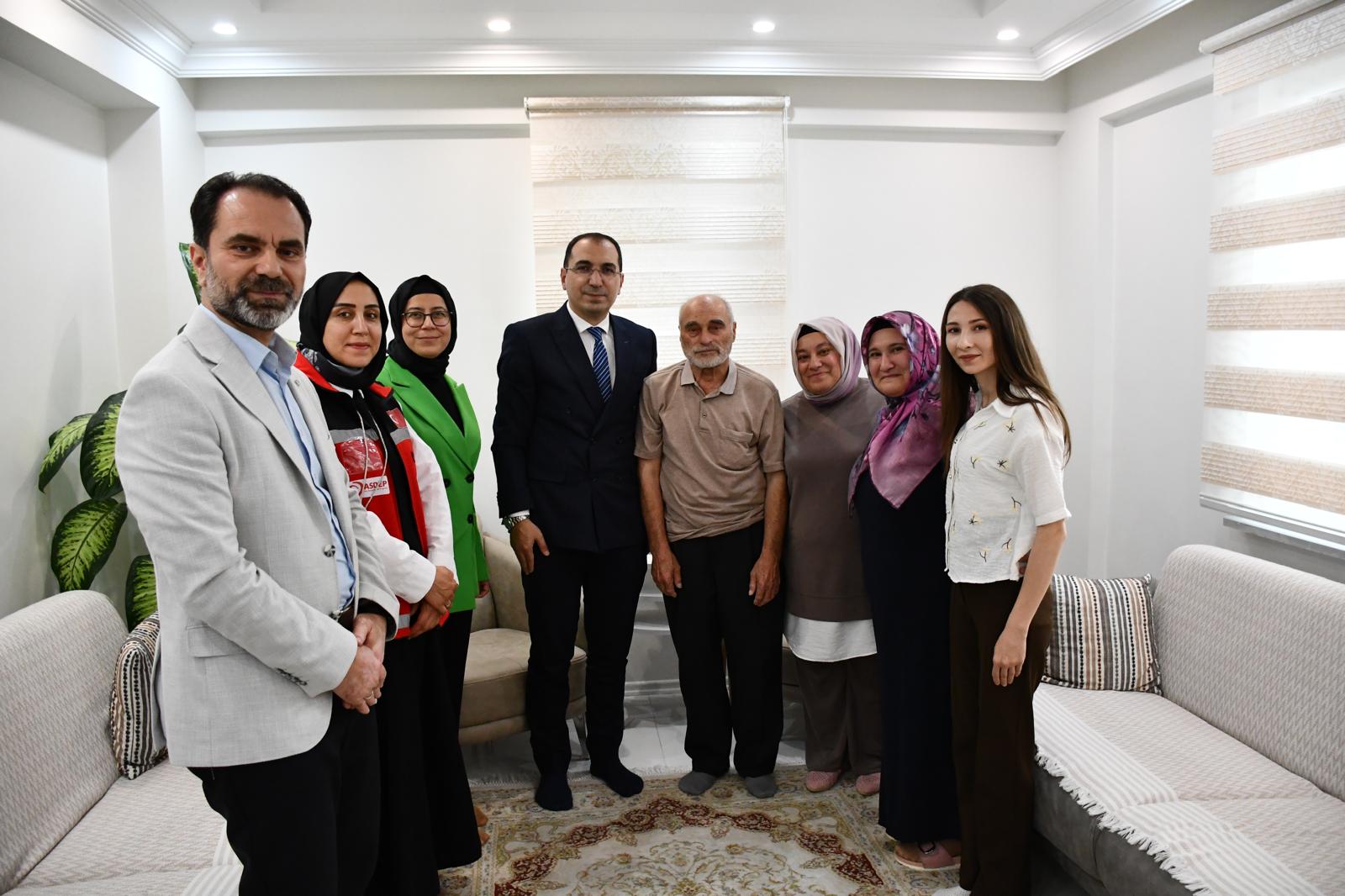 Aziz Şehidimiz Yaşar Gezer’in Ailesine Ziyaret