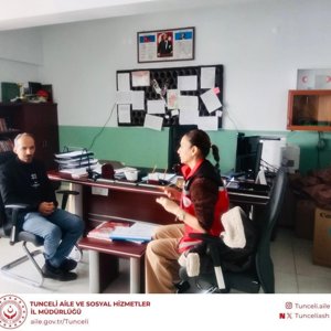 Aile ve Toplum Temelli Sosyal Destek Modeli Kapsamında Nazımiye İlçemizde Muhtarlar ve Kurum Yöneticilerimizle Görüşme Yapıldı - fotoğraf 2