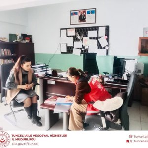 Aile ve Toplum Temelli Sosyal Destek Modeli Kapsamında Nazımiye İlçemizde Muhtarlar ve Kurum Yöneticilerimizle Görüşme Yapıldı - fotoğraf 3