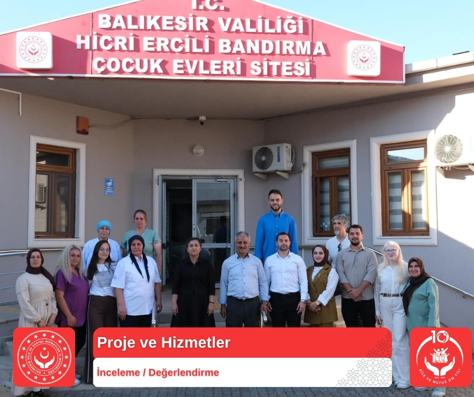 İl Müdürümüzden Bandırma Hicri Ercili Çocuk Evleri Sitesi Müdürlüğümüze Ziyaret