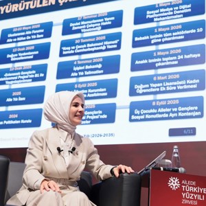 Bakanımız Göktaş, "Ailede Türkiye Yüzyılı Zirvesi"ndeki özel oturumda konuştu - fotoğraf 5