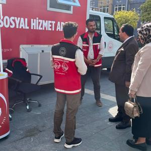 Vali Yardımcısı V. ve Tekkeköy Kaymakamı Enver Hakan Zengince’den Mobil Sosyal Hizmet Aracımıza Ziyaret - fotoğraf 4
