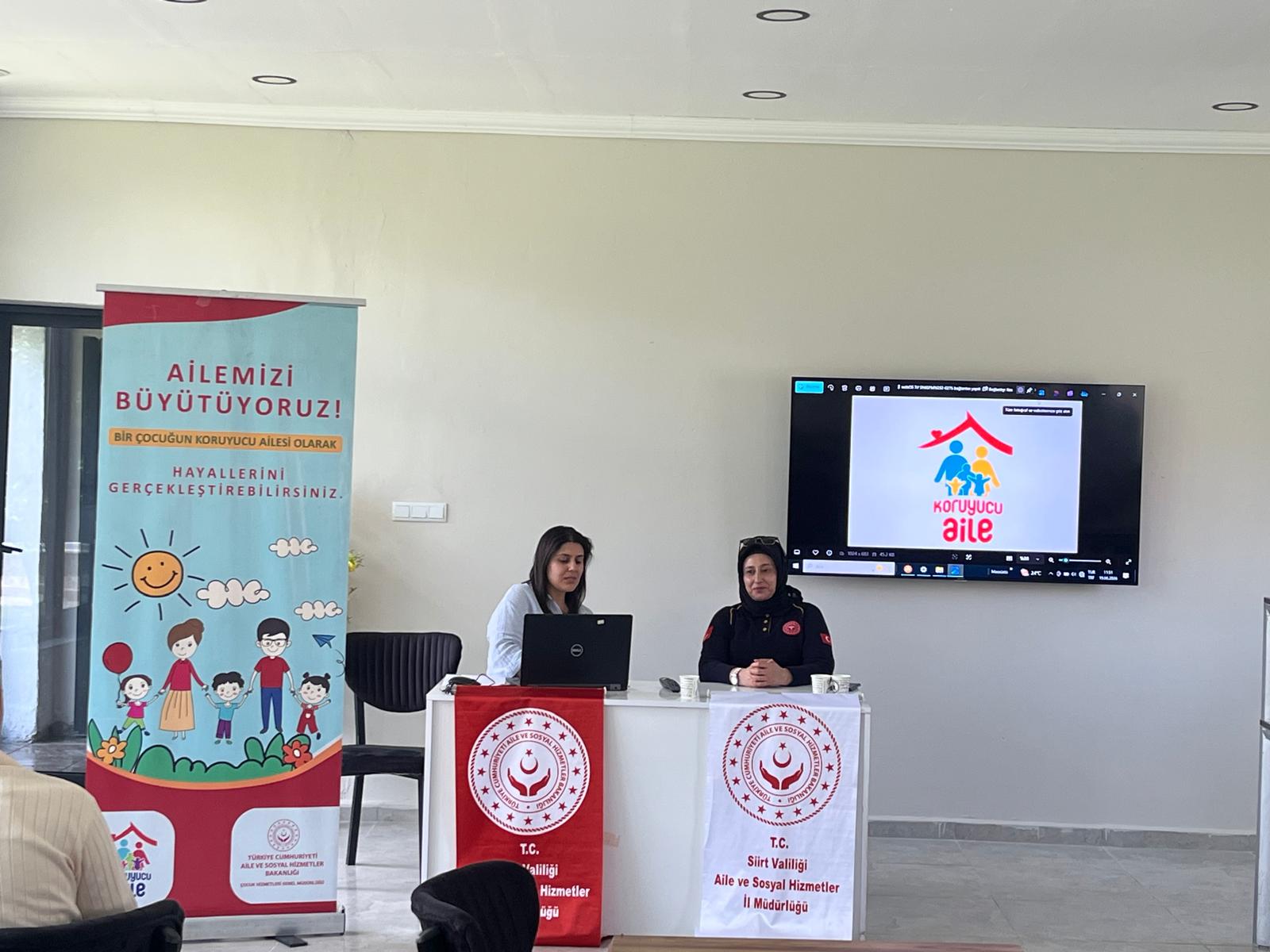 Pervari İlçe Jandarma Personeline Koruyucu Aile Eğitimi