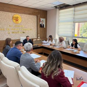 İl Müdürümüz Selim Köse başkanlığında Sosyal Hizmet Merkezi Kuruluş Müdürleri Toplantısı gerçekleştirildi. - fotoğraf 3