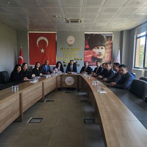 Personel Genel Müdür Yardımcımız Sn. İsmail Aydın ve Beraberindeki Heyetten İlimizde Saha İncelemesi ve Personel Buluşması - fotoğraf 1