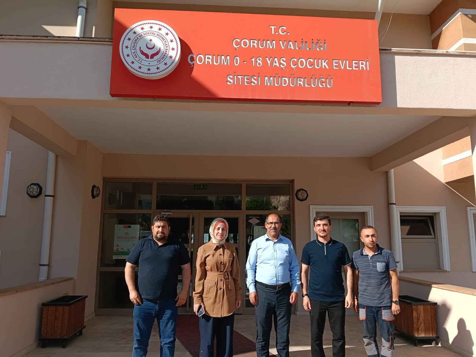 📍 0-18 Yaş Çocuk Evleri Sitesi Müdürlüğümüzde Babalar Günü Kutlandı.