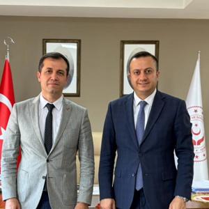 İl Müdürümüz Selim Köse, Tarım ve Kırsal Kalkınmayı Destekleme Kurumu (TKDK) Isparta İl Koordinatörü Abdullah Ekşi’yi makamında kabul etti. - fotoğraf 1