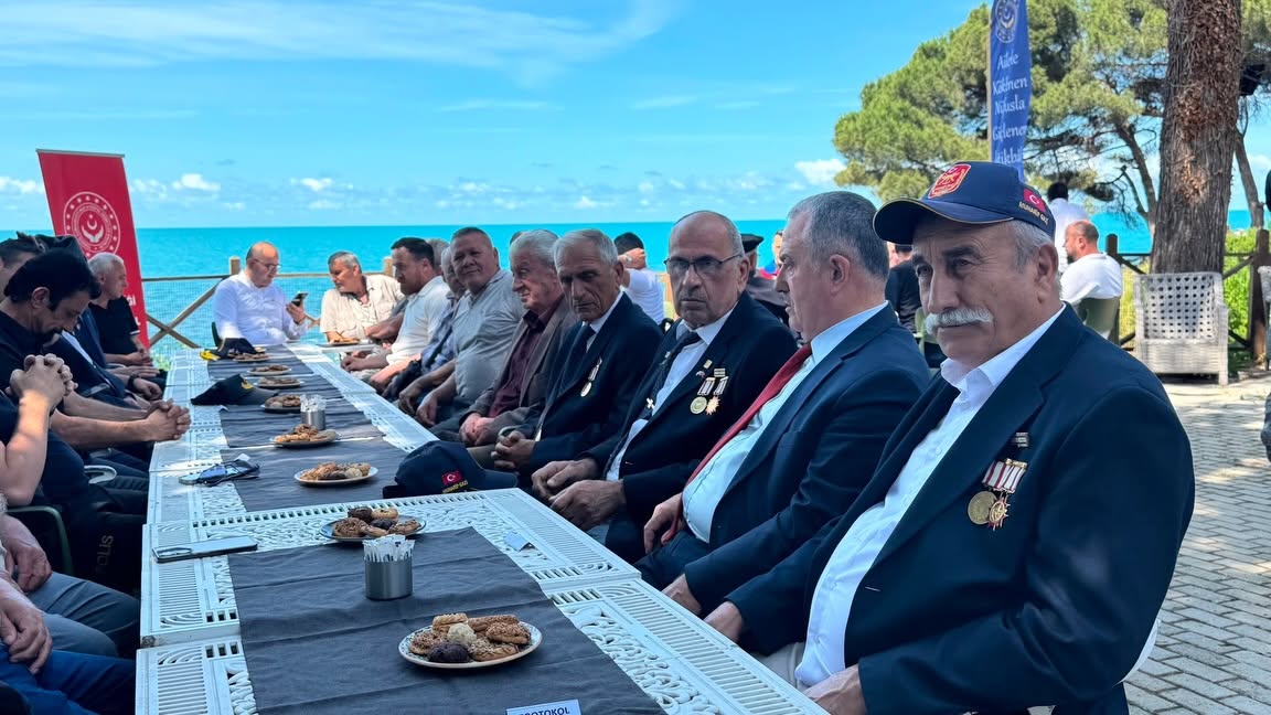 Ünye’de Babalar Günü Şehit Babalarımız ve Kahraman Gazilerimizle Gönül Bağı