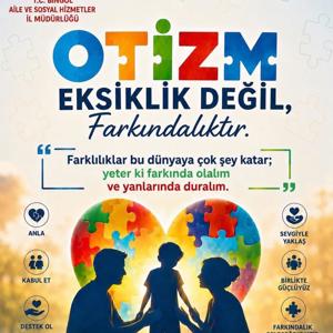 Otizm eksiklik değil, farkındalıktır. Farkında olalım, birlikte güçlenelim. - fotoğraf 1