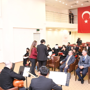 İl Müdürlüğümüz bünyesinde kurulan “Ay Yıldız Türk Halk Müziği Korosu” ve Bağlama Kursu Etkinliği - fotoğraf 1
