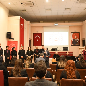 İl Müdürlüğümüz bünyesinde kurulan “Ay Yıldız Türk Halk Müziği Korosu” ve Bağlama Kursu Etkinliği - fotoğraf 9