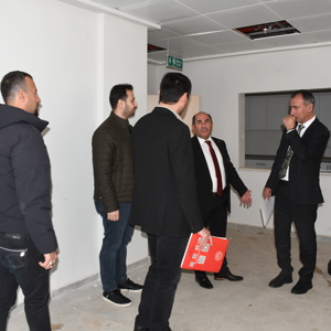 İl Müdürümüz Galip Sökmen, yapımı tamamlanmak üzere olan Kuruluşumuzu Gezdi - fotoğraf 3