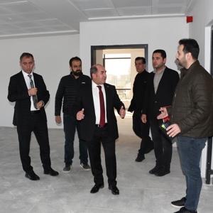 İl Müdürümüz Galip Sökmen, yapımı tamamlanmak üzere olan Kuruluşumuzu Gezdi - fotoğraf 2