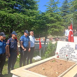 Şehidimiz Atilla ŞENER, şehadetinin yıl dönümünde rahmet, minnet ve dualarla andık. - fotoğraf 5