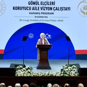 Emine Erdoğan ve Bakanımız Göktaş "Gönül Elçileri Koruyucu Aile Vizyon Çalıştayı Kapanış Programı"na katıldı - fotoğraf 4