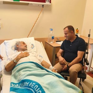 15 Temmuz Şehidimiz Ümit Yolcu’nun Kıymetli Babasını Tedavi Gördüğü Hastanede Ziyaret Ettik. - fotoğraf 1