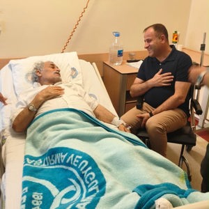 15 Temmuz Şehidimiz Ümit Yolcu’nun Kıymetli Babasını Tedavi Gördüğü Hastanede Ziyaret Ettik. - fotoğraf 3