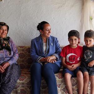 Sayın Valimiz Tülay BAYDAR BİLGİHAN , aile ziyaretleri kapsamında; - fotoğraf 4