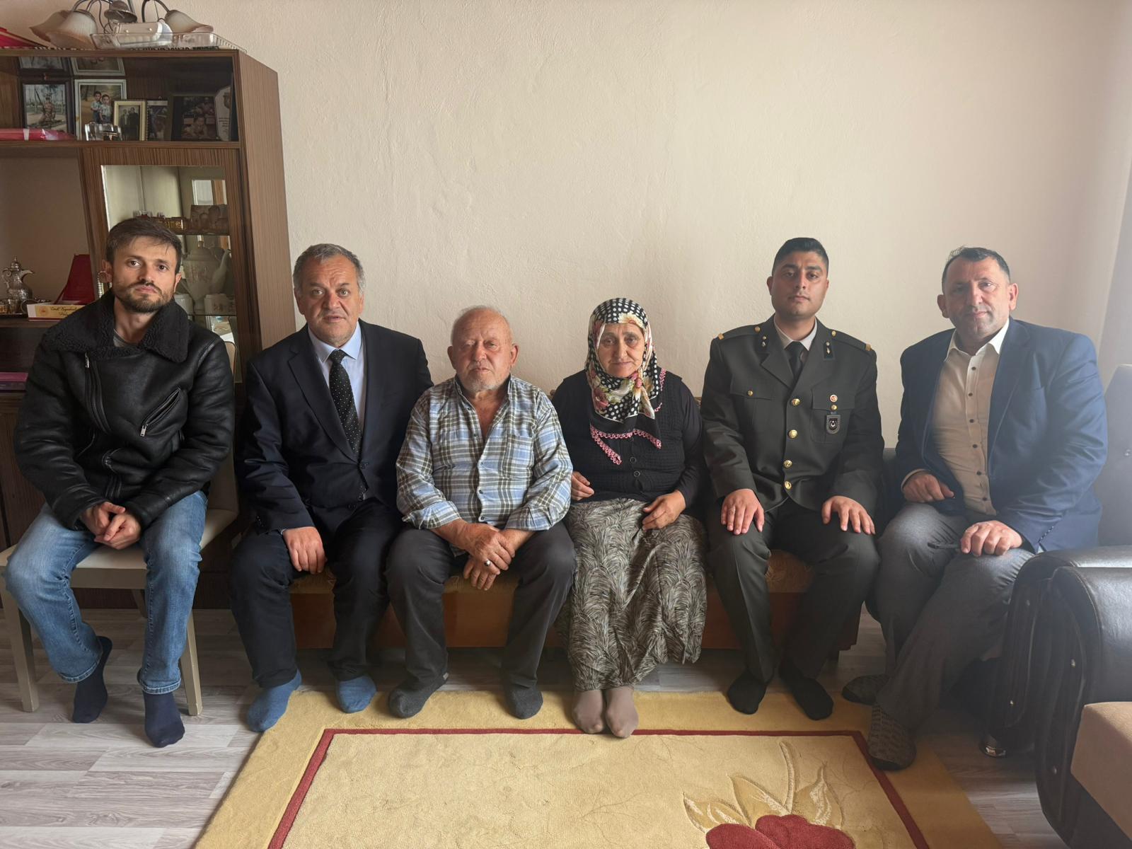 Kahraman Şehidimiz Necmettin ATİK'in Ailesi Ziyaret Edildi