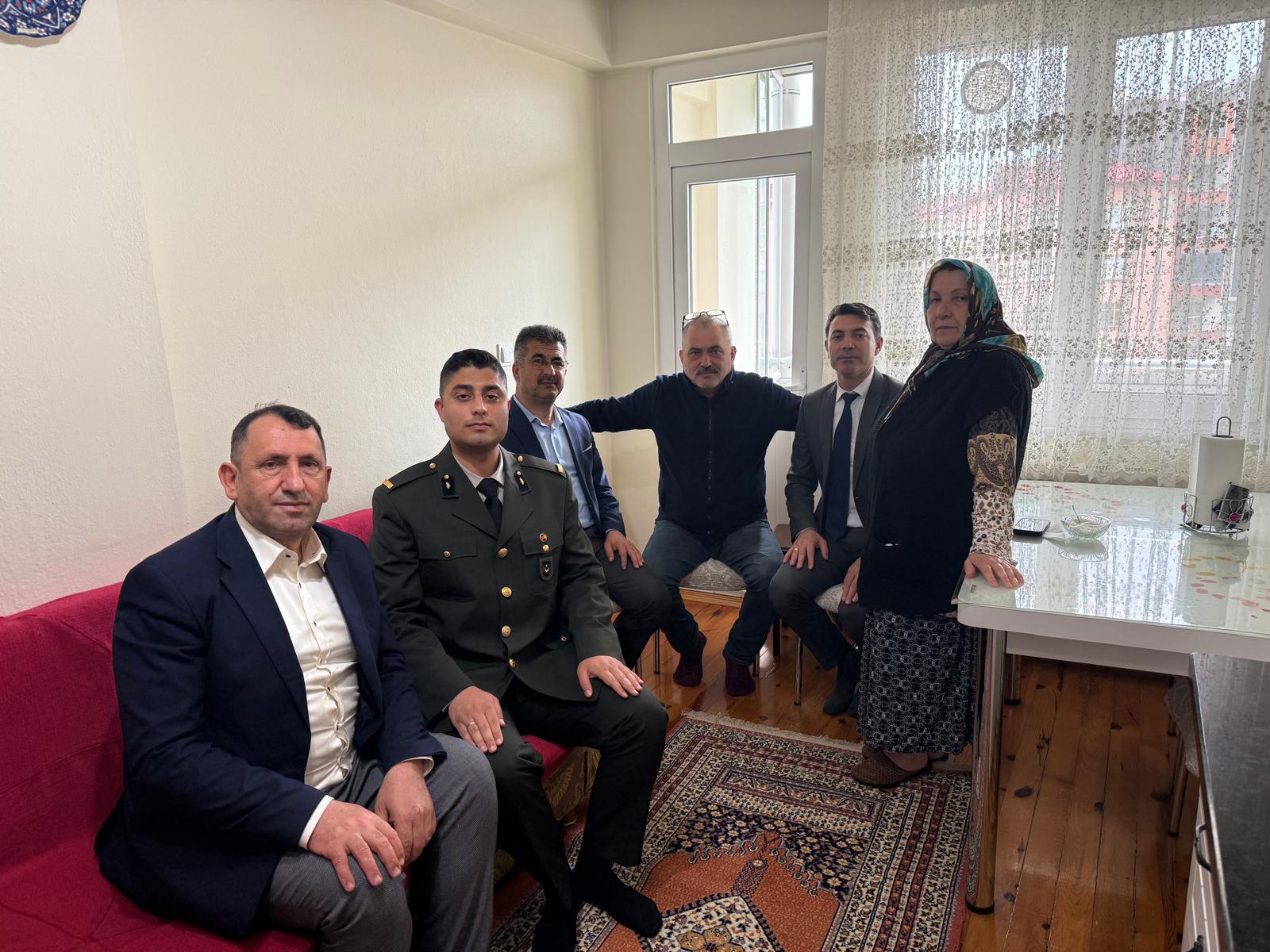 Kahraman Şehidimiz Toraman UZUN'un Ailesi Ziyaret Edildi