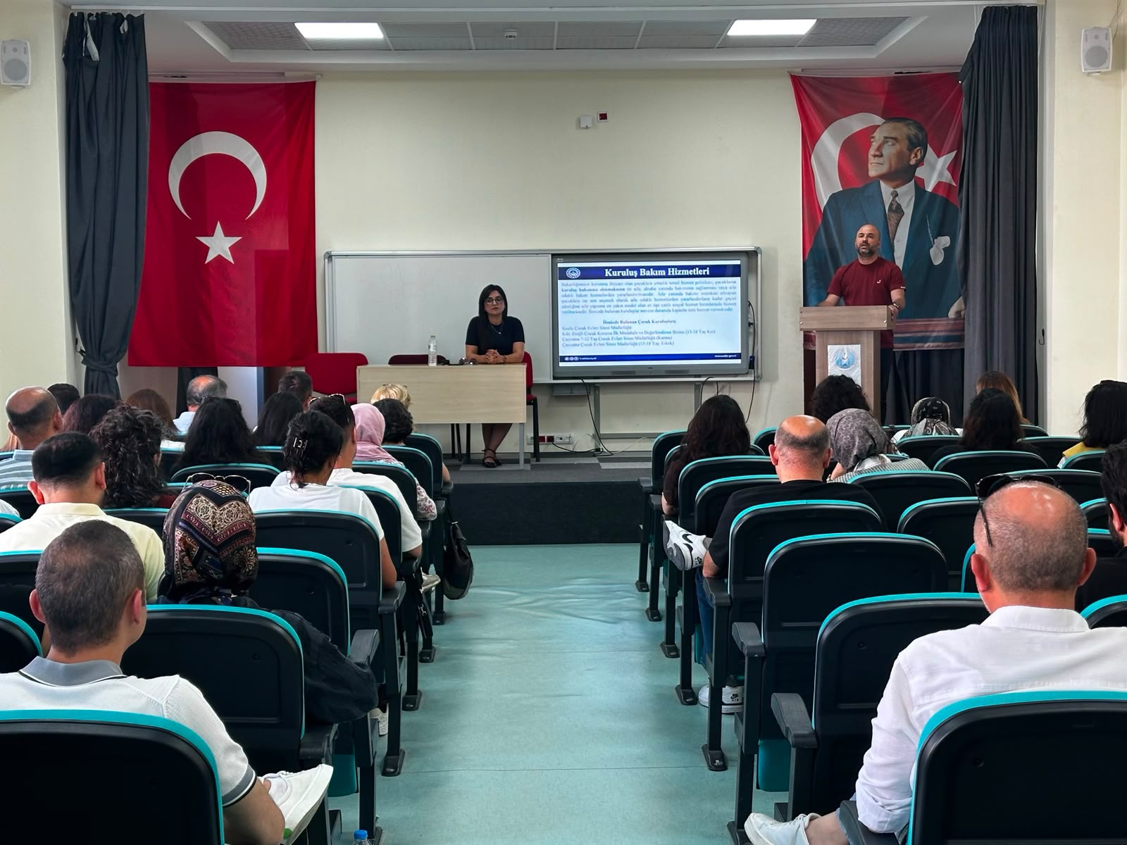 "Aile ve Toplum Temelli Sosyal Hizmet Uygulamaları ve Çocuk Hizmetleri" hizmet modelleri hakkında eğitim gerçekleştirilmiştir.