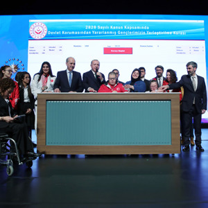 Engelli ve Devlet Korumasından Yararlanmış Gençlerimizin Kamu Kurumlarına Yerleştirilmesi Cumhurbaşkanı Erdoğan ve Bakan Selçuk’un Katılımı İle Gerçekleştirildi - fotoğraf 4