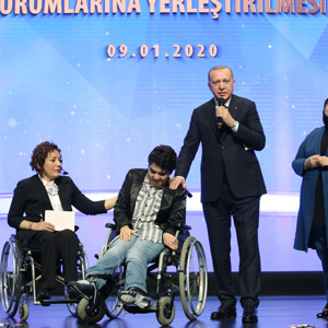 Engelli ve Devlet Korumasından Yararlanmış Gençlerimizin Kamu Kurumlarına Yerleştirilmesi Cumhurbaşkanı Erdoğan ve Bakan Selçuk’un Katılımı İle Gerçekleştirildi - fotoğraf 3