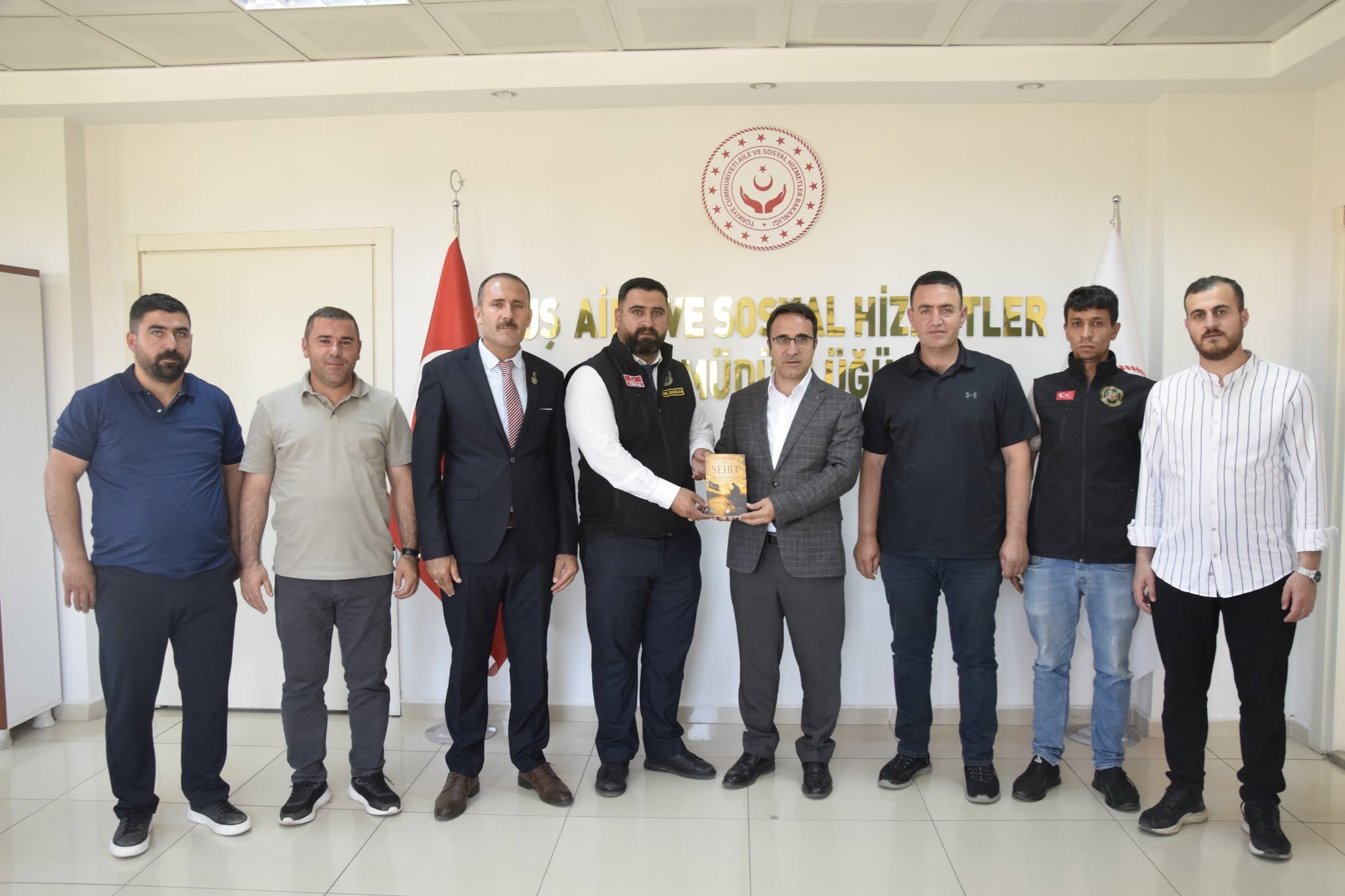 Vatan Kahramanları Şehit ve Gazi Aileleri Derneğinden İl Müdürümüze Ziyaret