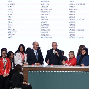 Cumhurbaşkanı Erdoğan ve Bakan Selçuk, Engelli Vatandaşlarımızın ve Devlet Korumasından Yararlanmış Gençlerimizin Kamu Kurumlarına Yerleştirilmesi Törenine Katıldı - fotoğraf 4