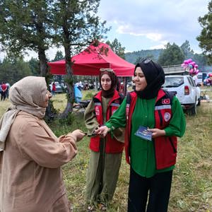 Şiran Telme Köyü Yayla Şenliği'nde ŞÖNİM Farkındalık Çalışmaları Gerçekleştirildi - fotoğraf 5