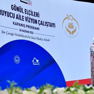 Emine Erdoğan Hanımefendi ve Bakanımız Göktaş "Gönül Elçileri Koruyucu Aile Vizyon Çalıştayı Kapanış Programı"na katıldı - fotoğraf 6