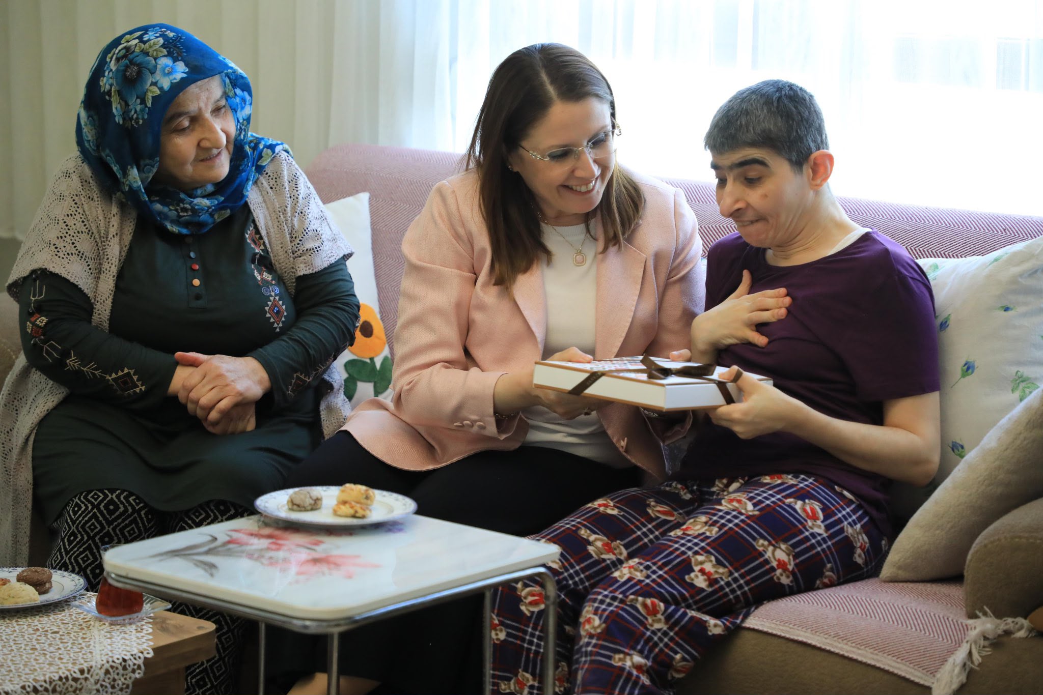 Özel Gereksinimli Vatandaşımıza Ziyaret