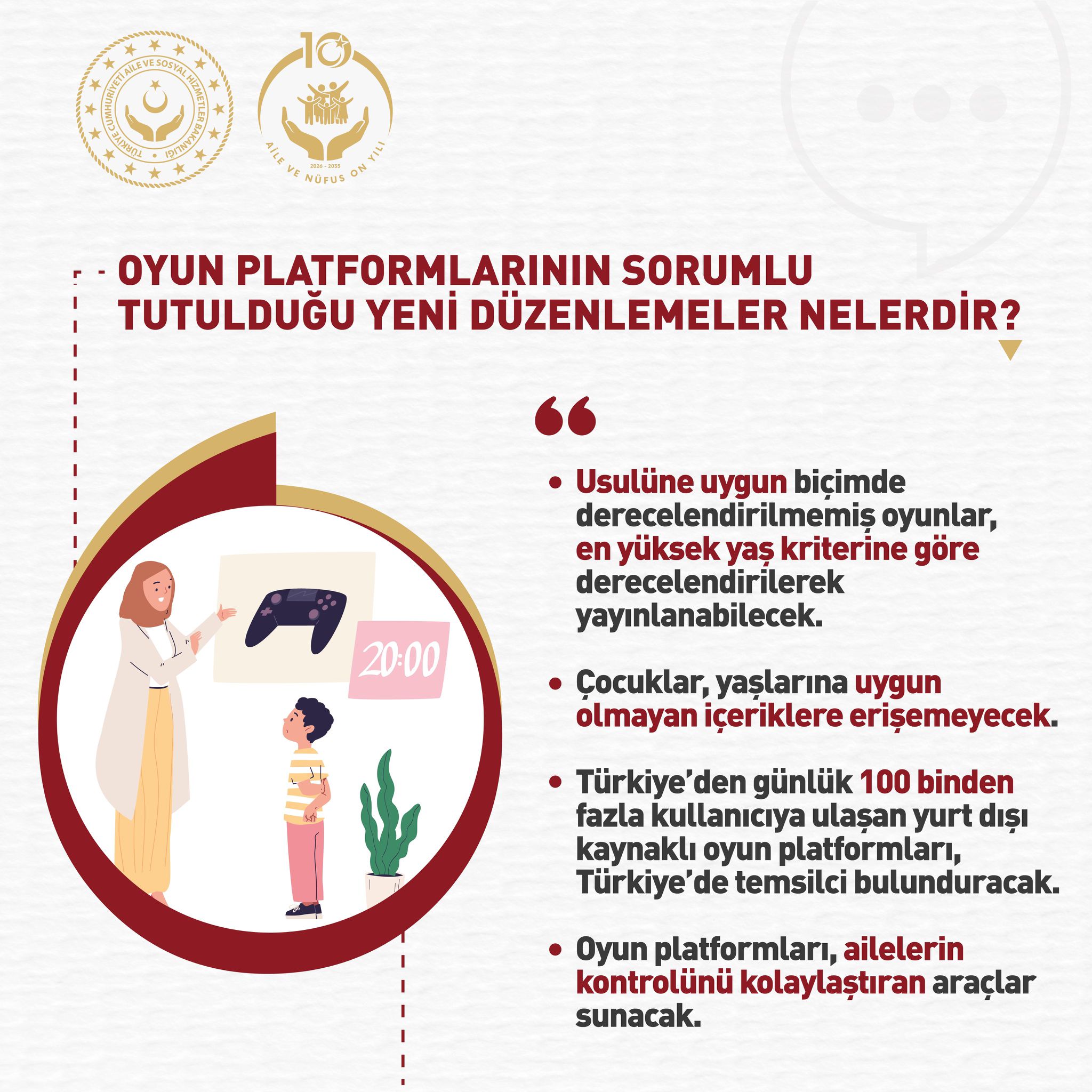 Sağlıklı nesillerle, güçlü geleceğe!