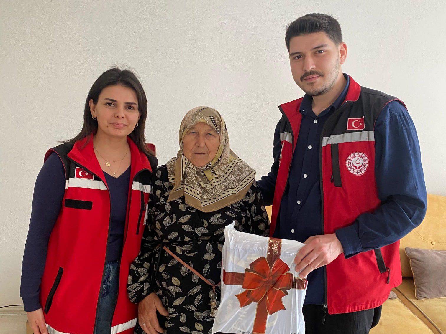 Kurban Bayramı’nda Kahraman Gazimiz Gazi AYDEMİR’in Ailesine Ziyaret
