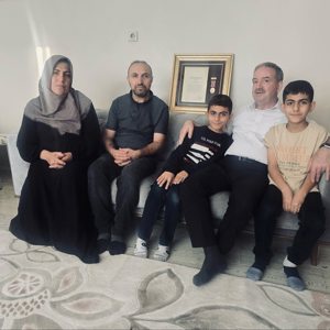 15 Temmuz Gazisi Abdullah Ağaya’yı ikametinde ziyaret  - fotoğraf 1