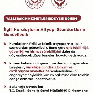 Huzurevleri Yönetmeliği ile Yaşlı Bakım Hizmetlerinde Yeni Dönem - fotoğraf 1