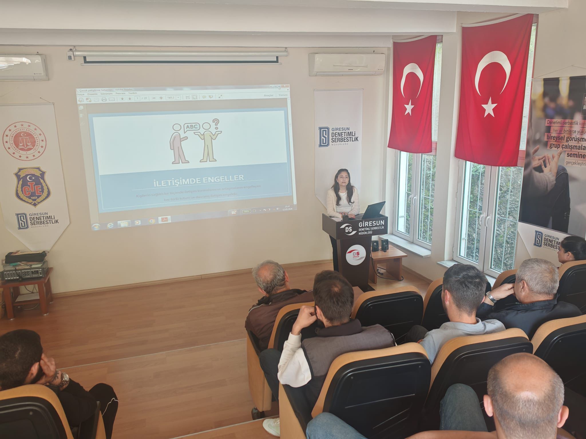 Denetimli Serbestlikten Faydalanan Kişilere Aile İçi İletişim Eğitimi Verildi