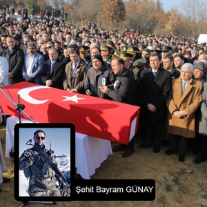 Edirneli Şehidimiz Bayram GÜNAY Son Yolculuğuna Uğurlandı - fotoğraf 1