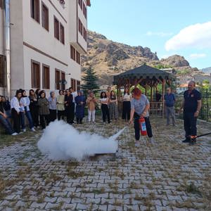 Yangın Tatbikatı Gerçekleştirildi. - fotoğraf 8