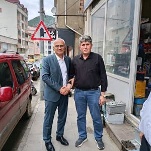 İl Müdürümüz Sayın Dr. Cengiz MADEN, Kürtün Yukarı Uluköyü Muhtarı Sayın Kemal BAYRAK’ı ziyaret etti. - fotoğraf 1