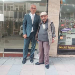 İl Müdürümüz Sayın Dr. Cengiz MADEN, Kıbrıs Gazimiz Şaban Metin AKSOY ile Bir Araya Geldi - fotoğraf 1