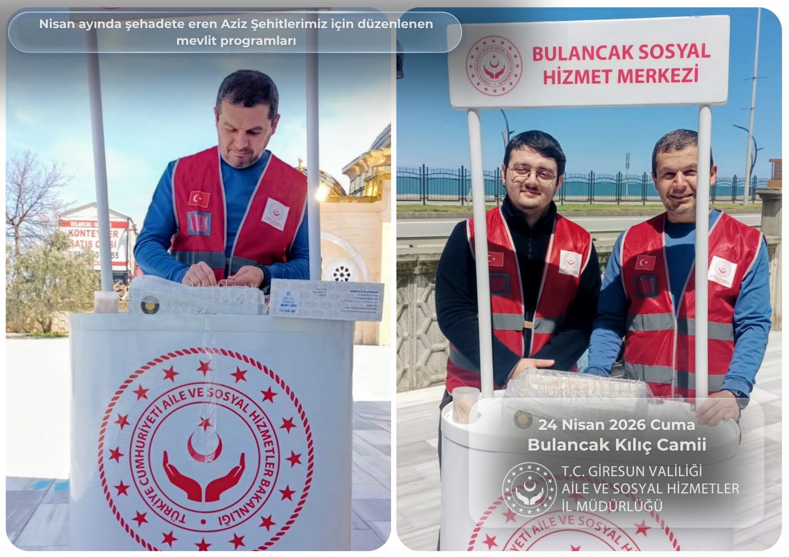 Aziz Şehitlerimiz ve Ahirete İntikal Eden Gazilerimiz İçin Mevlit Programı Düzenlendi