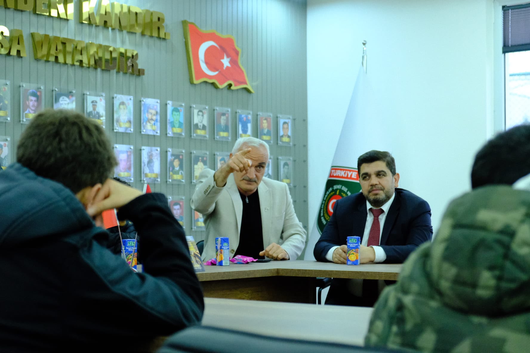 Çocuklarımızdan Gazilerimize Anlamlı Ziyaret