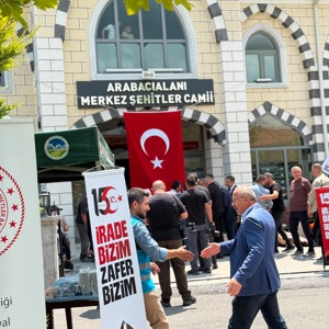 15 Temmuz Şehit ve Gazilerimiz Anısına Hutbe Okunarak Aşure İkramında Bulunuldu - fotoğraf 3