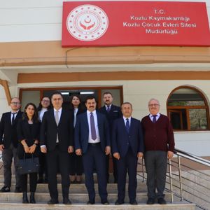 Kozlu Çocuk Evleri Sitesi Müdürlüğüne ziyaret gerçekleştirilmiştir. - fotoğraf 1