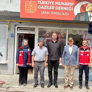 Kapaklı Sosyal Hizmet Merkezi Müdürlüğünden Gaziler Derneğine Ziyaret - fotoğraf 2