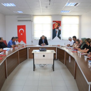 İL MÜDÜRÜMÜZ BAŞKANLIĞINDA KOORDİNASYON VE DEĞERLENDİRME TOPLANTISI YAPILDI - fotoğraf 3
