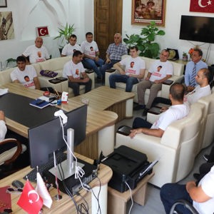 15 Temmuz Demokrasi ve Millî Birlik Günü Dolayısıyla Umut Evlerimizden İl Müdürümüze Anlamlı Ziyaret - fotoğraf 5